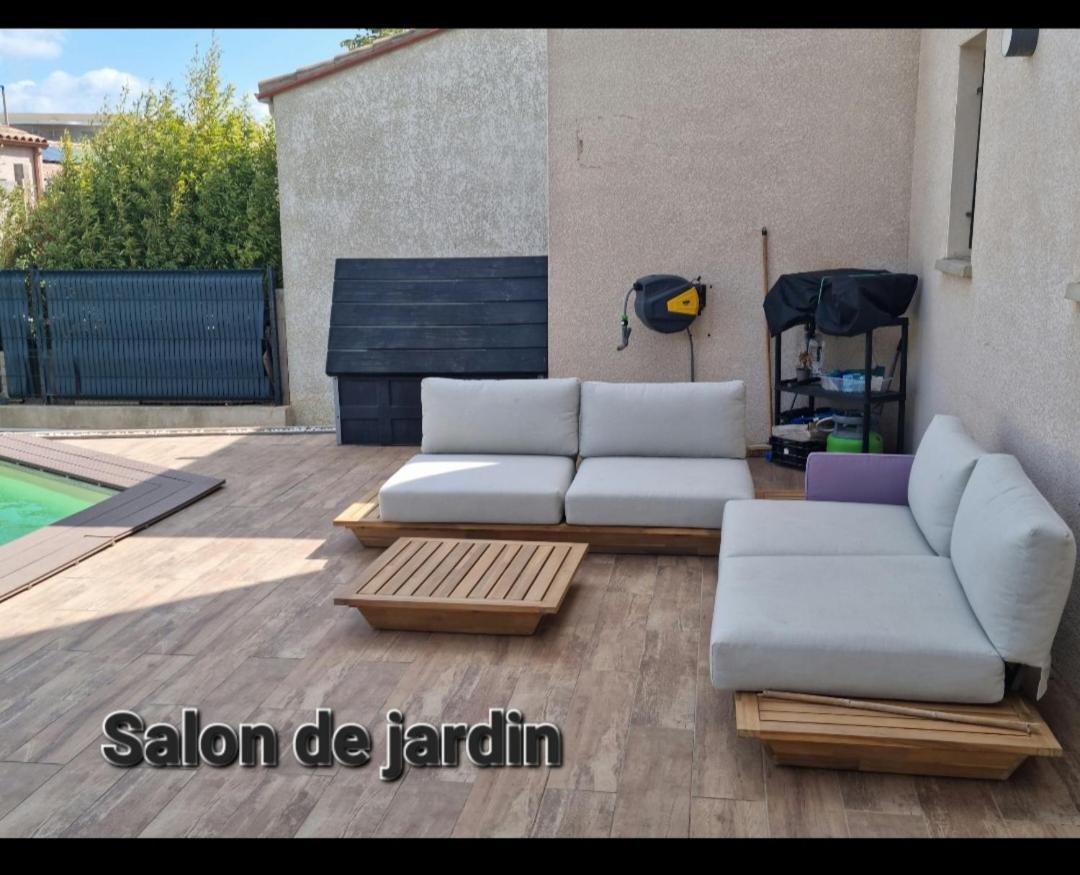 Maison 8 Couchages Clim, Plage A Pied, Petite Piscine Port-la-Nouvelle Eksteriør bilde
