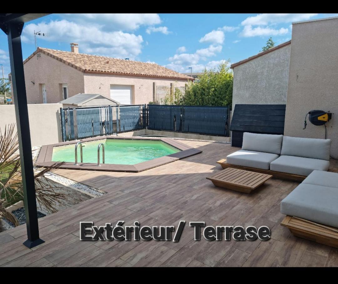 Maison 8 Couchages Clim, Plage A Pied, Petite Piscine Port-la-Nouvelle Eksteriør bilde